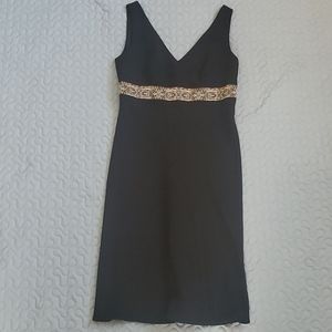 Vintage Yves Cossette Depeche Mode Black Dress